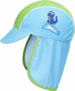 Sapca de plaja cu Dino factor de protectie UPF 40+