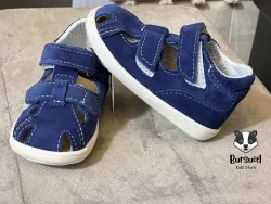 Sandalute piele bebelusi pentru primii pasi -baieti