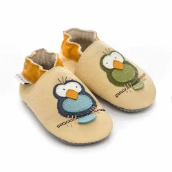 Papucei primii pasi barefoot, piele naturala LILIPUTI unisex