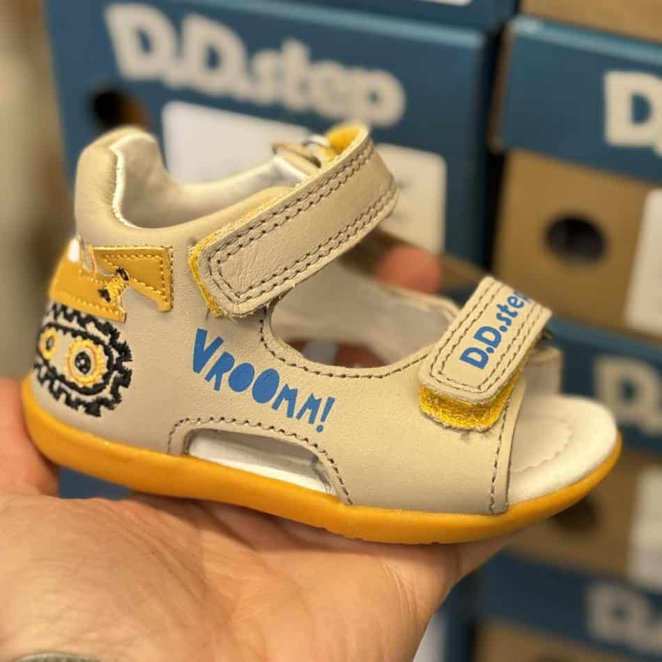 Sandale DDSTEP primii pasi, piele naturala