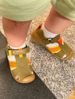 Sandale BIOMECANICS textil  pentru primii pasi