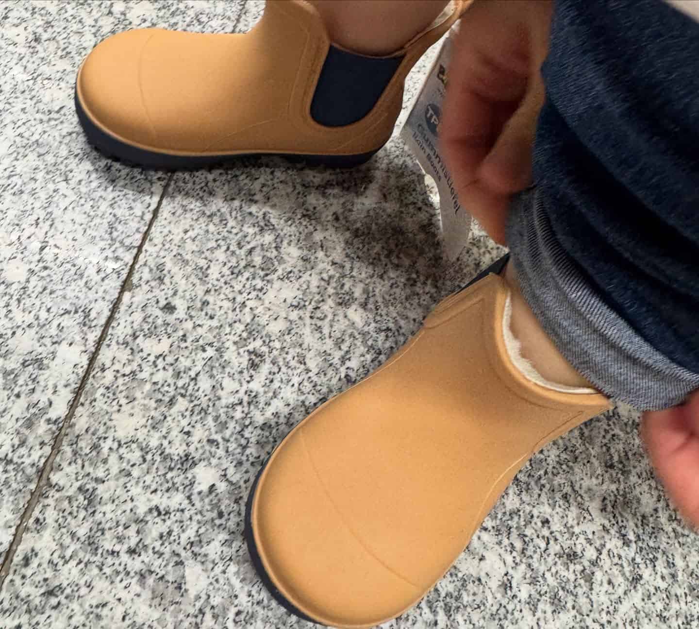 Cizmulite ploaie bebelusi imblanite WATERPROOF - imagine 2