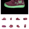 Glow in the dark shoes -Pantofi bebelusi model barefoot waterproof -roz