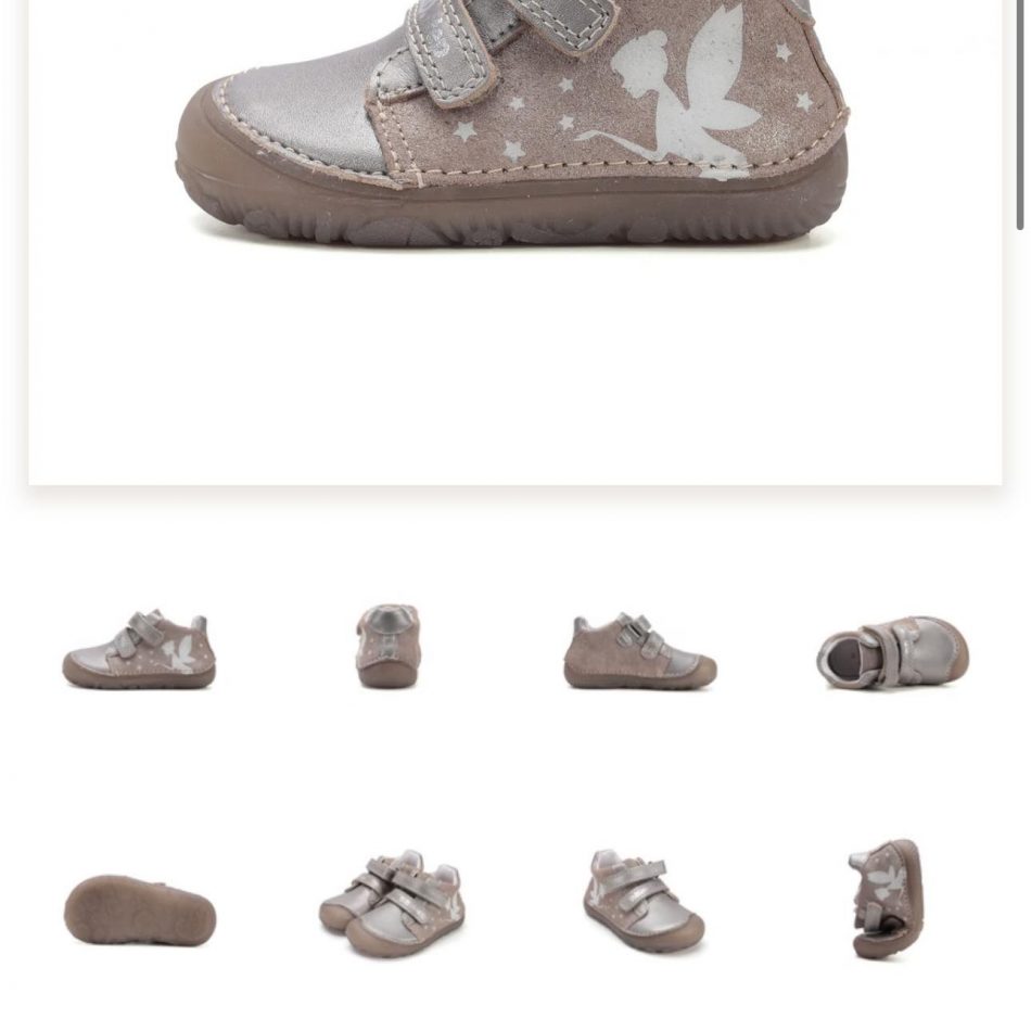 Glow in the dark shoes -Pantofi copii model barefoot -fete