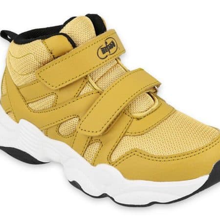 Adidasi copii SPORT fabricati din țesături respirabile și piele ecologică durabilă protecția degetelor Velcro plasă de ventilație pe partea superioară a pantofului talpă solidă în două tonuri cu un design modern care absoarbe perfect șocurile buclă pe spatele pantofului pentru a fi pus ușor