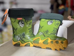 Cizmulite de ploaie copii si bebelusi,talpa moale si flexibila Sosetica detasabila si lavabila Brand : DEMAR MADE IN POLONIA