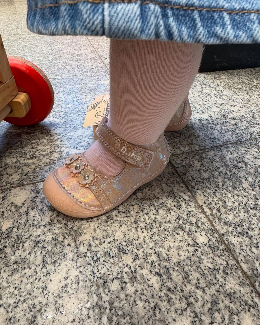 Baby balerini primii pasi piele naturala DDSTEP