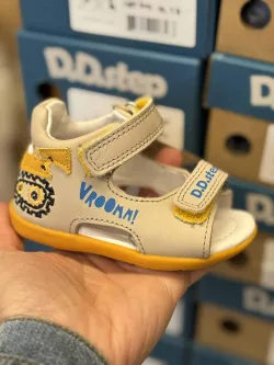 Sandale DDSTEP primii pasi, piele naturala