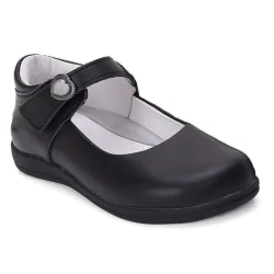 Balerini din piele din colecția „înapoi la școală” de la DD Step, model barefoot