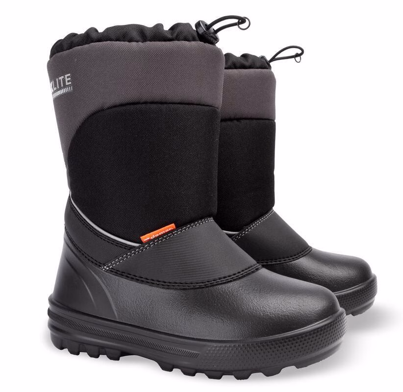 Cizme de zăpadă DEMAR captusite cu polar, ideale pentru iarnă, rezistente și confortabile pentru adu.