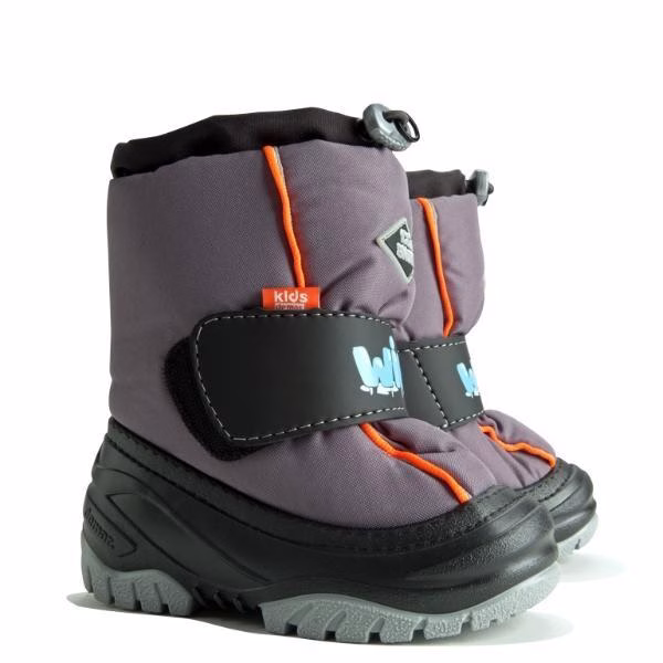 Cizme de zăpadă DEMAR pentru copii, căptușite cu lână de oaie, ideale pentru iarnă.